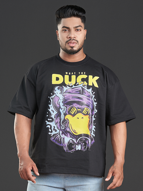 Black Terry Cotton Sport T-Shirt