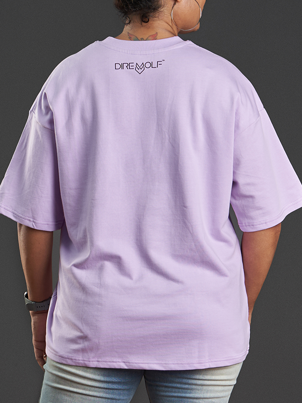 Lavender Fleece Cotton Girls’ Sport T-Shirt