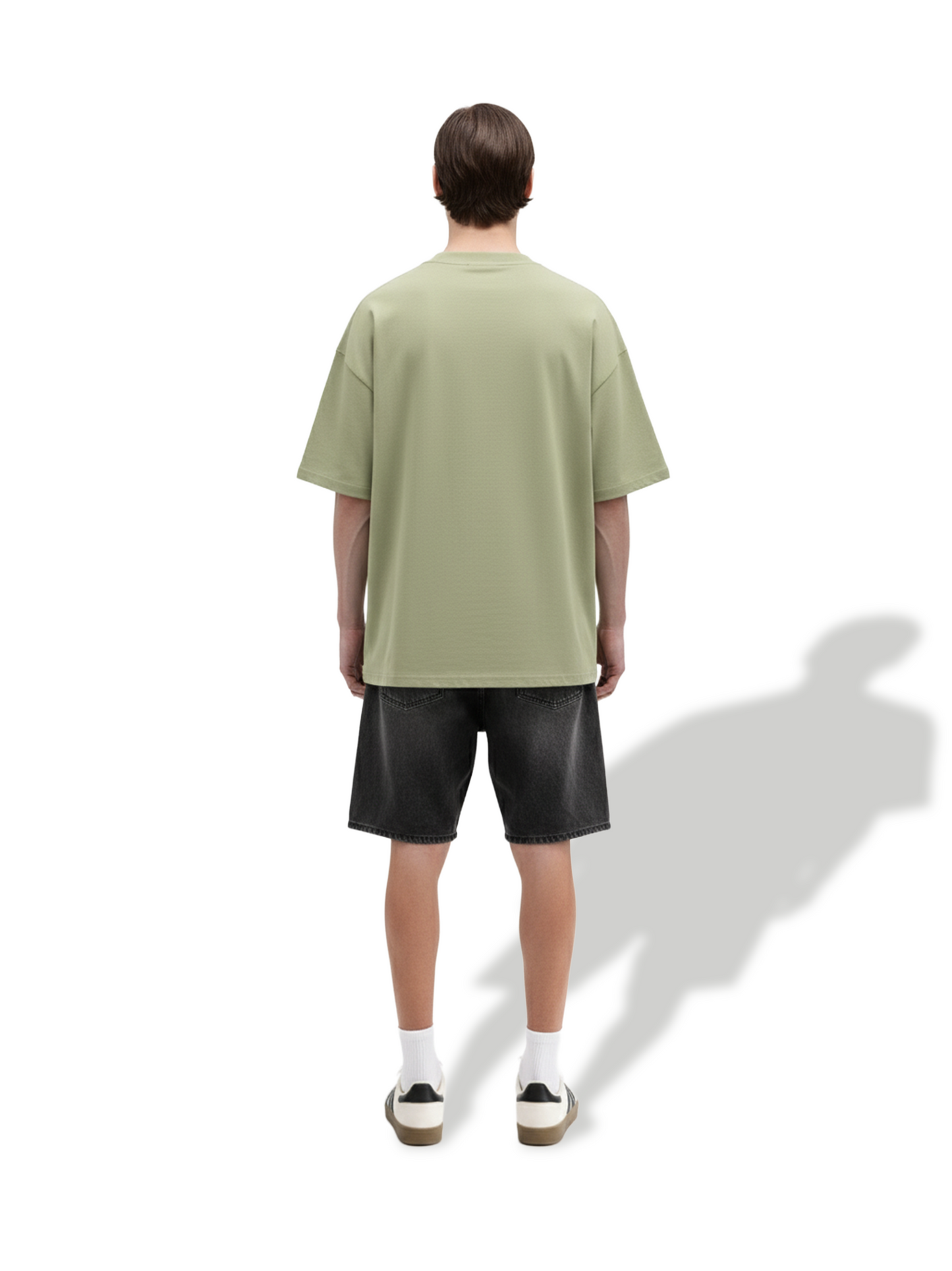 Olive Green Cotton-Poly Sport T-Shirt