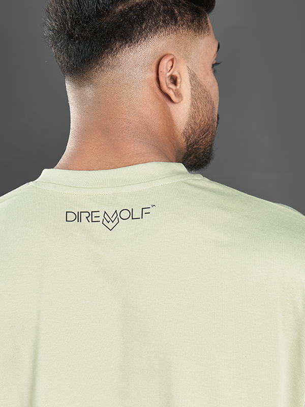 Olive Green Cotton-Poly Sport T-Shirt