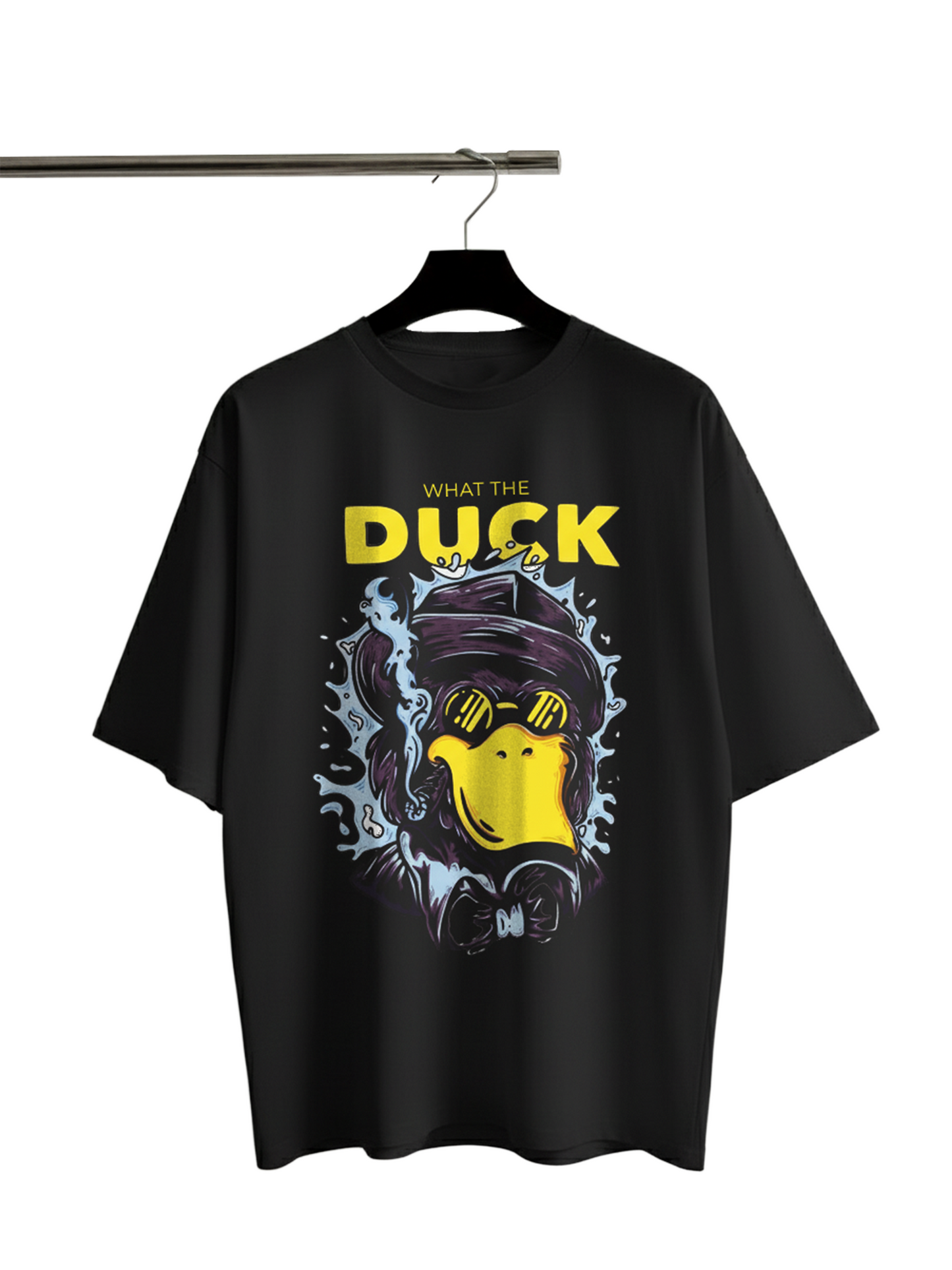 Black Terry Cotton Sport T-Shirt