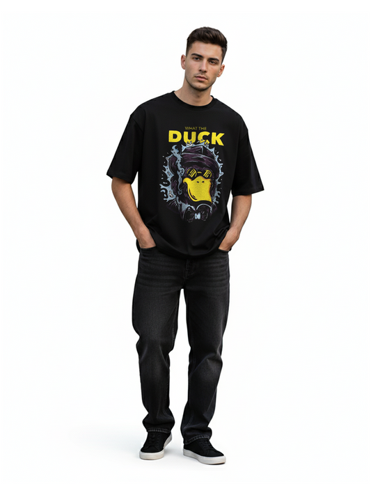 Black Terry Cotton Sport T-Shirt