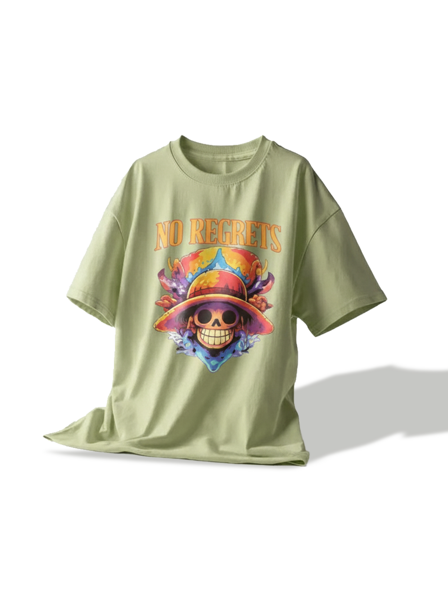 Olive Green Cotton-Poly Sport T-Shirt