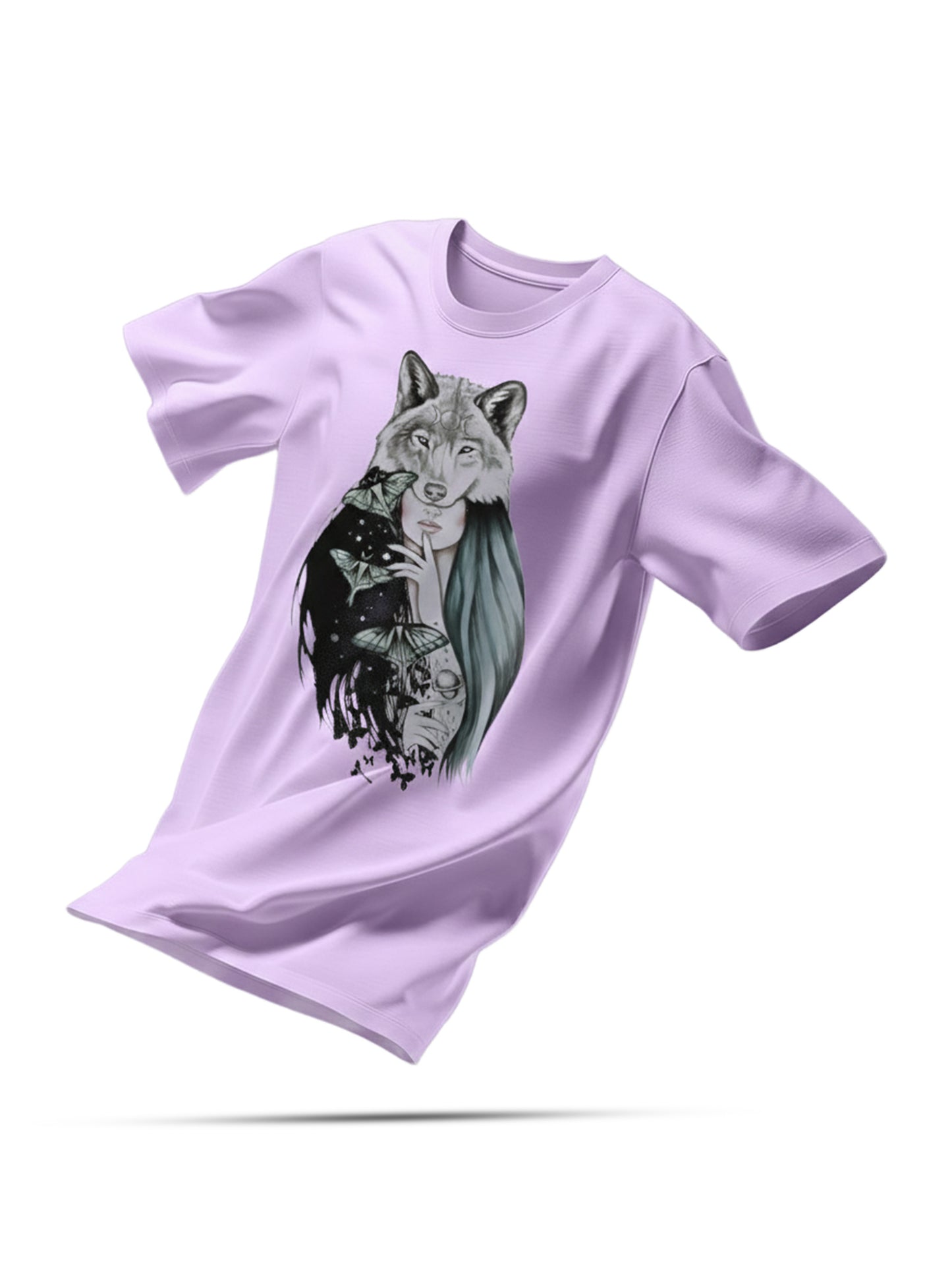 Lavender Fleece Cotton Girls’ Sport T-Shirt